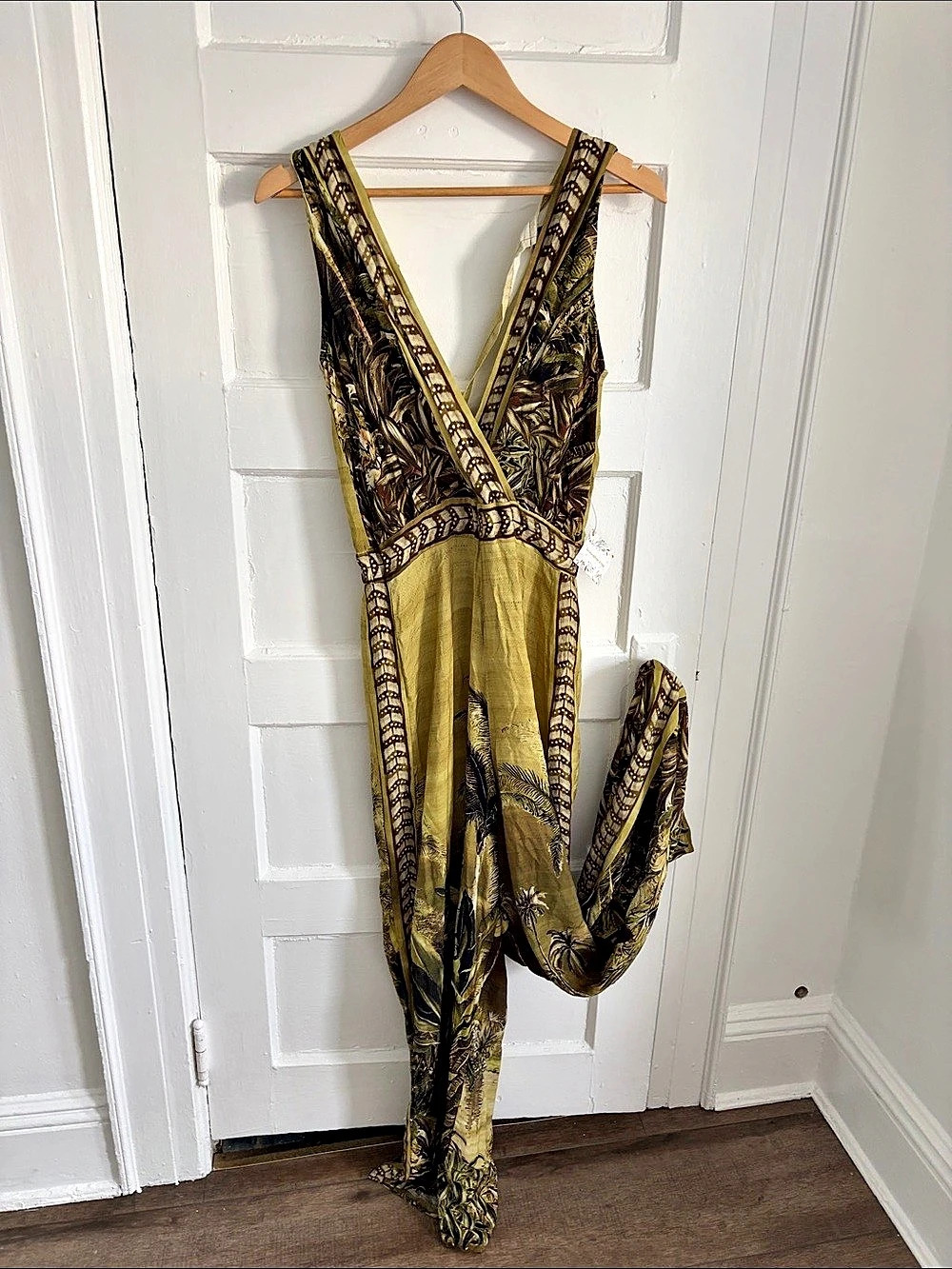 Lana'Small Loft Lurex jumpsuit, olive - Small Floral Maxi Dress in Green Size
